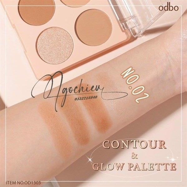 Phấn Tạo Khối Odbo Contour & Glow