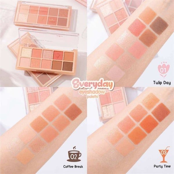 BẢNG PHẤN MẮT 10 Ô EVERYDAY EYESHADOW PALETTE #02