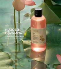 Nước hoa hồng Cocoon Hau Giang Lotus Soothing Toner 310ml🍃