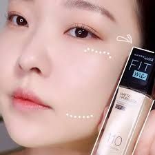 Kem Nền Fit me Maybeline Mịn Nhẹ Kiềm Dầu Chống Nắng #118