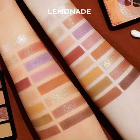 Bảng mắt 16 ô Lemonade aesthetic eyeshadow palette