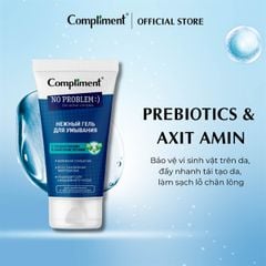 Sữa rửa mặt Compliment No Problem bio-active complex cho da nhạy cảm 200ml