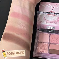 Phấn mắt 4 ô Peripera Ink Pocket Shadow Palette Soda Cafe