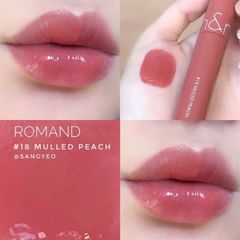 Son tint lì Romand juicy lasting tint #18 mulled peach