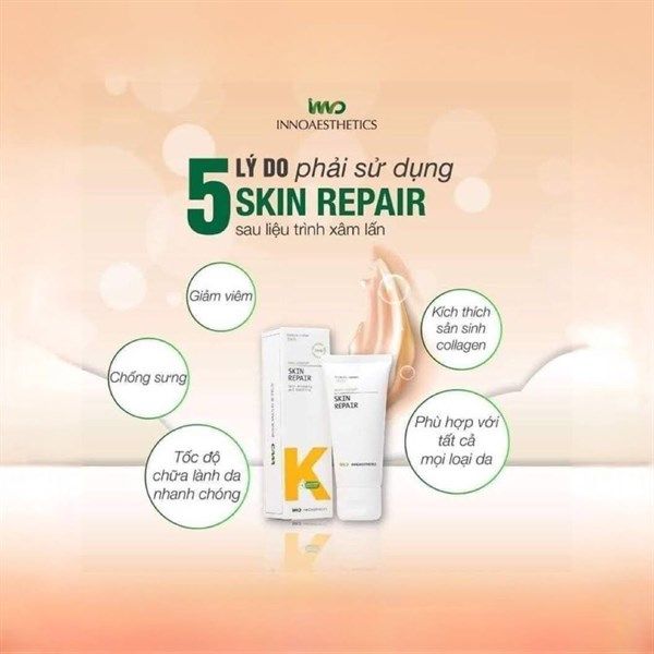 Kem Dưỡng sửa chữa, Phục Hồi da khẩn cấp Innoaesthetics Inno-Derma Skin repair 60g