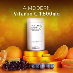 Viên uống vitamin C Codeage Liposomal Vitamin C hộp 180 viên