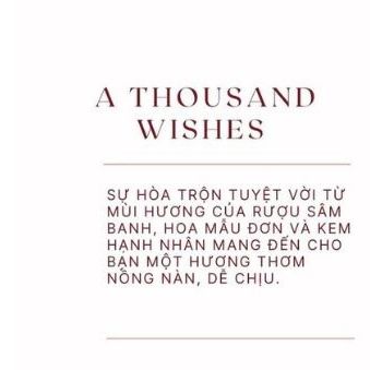 dưỡng thể Bath & Body Works a thousand whishes mềm mịn và ngọt ngào