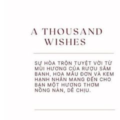 dưỡng thể Bath & Body Works a thousand whishes mềm mịn và ngọt ngào