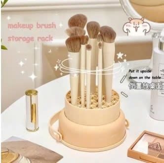 Giỏ Giặt Cọ, Mút Trang Điểm Kèm Giá Phơi