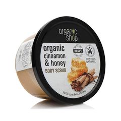 Tẩy Tế Bào Chết Body Organic Shop Quế Và Mật Ong 250ml