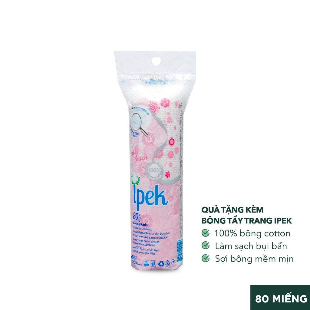 Bông Tẩy Trang 100% Cotton Thổ Nhĩ Kỳ Ipek Klasik Cotton Pads (80/130/150 miếng)