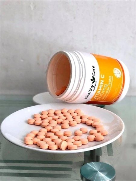Viên Uống Bổ Sung Vitamin C Healthy Care Úc 500v