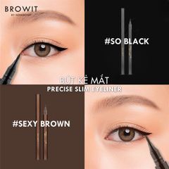 kẻ mắt browit siêu mảnh màu nâu