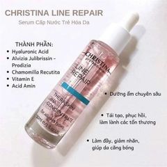 Serum Cấp Nước Trẻ Hóa Và Phục Hồi Da Christina Line Repair Theraskin+HA