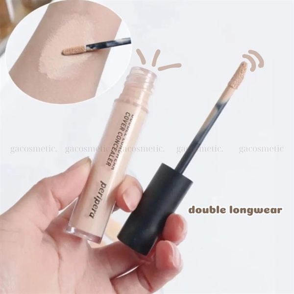 Kem Che Khuyết Điểm Peripera Double Longwear Cover Concealer 5.5g