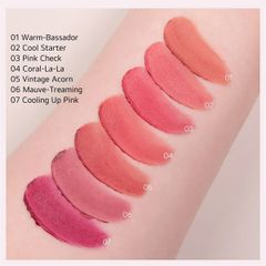 Son Kem lì Peripera Over Blur Tint #01 base warm