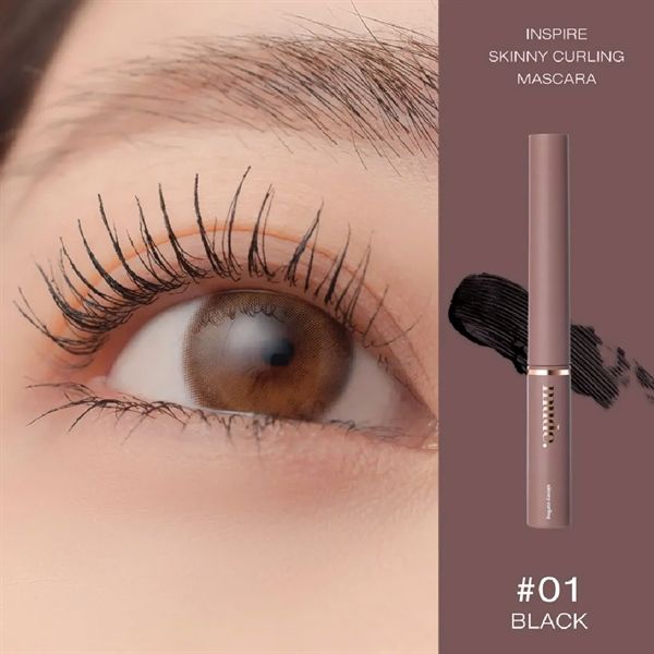 Mascara Mude Chuốt Mi Dài Tự Nhiên #01 Black