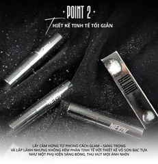 Son Kem Lì Merzy The Glam Mellow Tint 4g #M13 đỏ trầm (vỏ bạc)