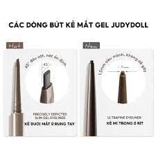 Chì Kẻ Mắt Judydoll Slim Gel Eyeliner #02 nâu