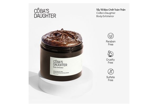 Tẩy Tế Bào Chết Toàn Thân Hương Matcha CoBa’s Daughter Body Exfoliator 300gr