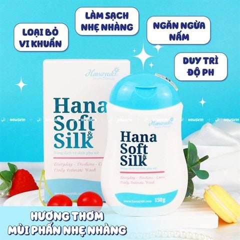 DUNG DỊCH VỆ SINH CHO NỮ & NAM HANA SOFT&SILK