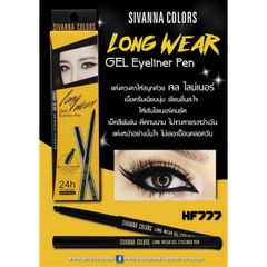 Chì Kẻ Mắt Sivanna Colors Long Wear Màu Đen 0.5g