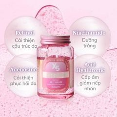 Serum tinh chất ủ bóng - Ampoule X5 Retinol booster firming moisture All night