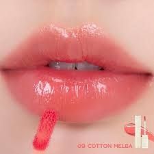 Son tint bóng Romand Dewyful Water Tint #09 cotton melba