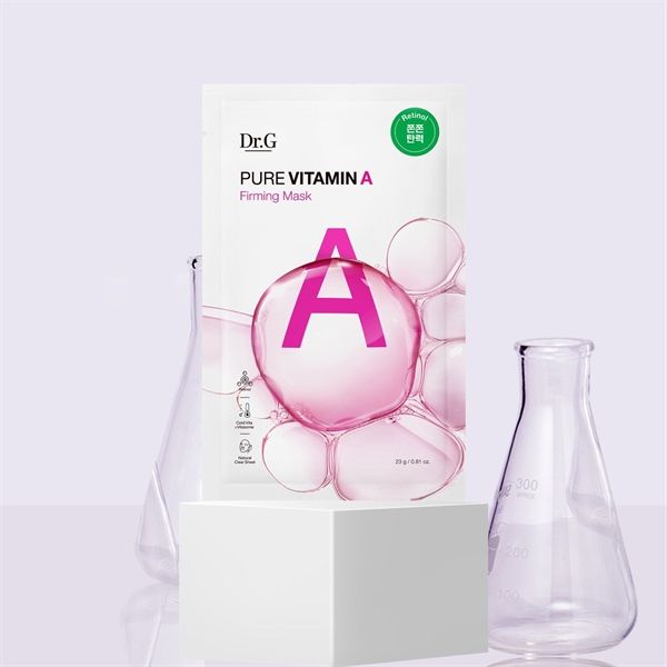 Mặt nạ giấy Dr.G Pure Vitamin A chống lão hoá Mask 23g