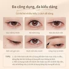 Dạ Kẻ Mắt nước Judydoll Slim liquid Eyeliner #05nâu sáng