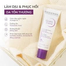 Kem Dưỡng Phục Hồi Da Bioderma Cicabio - Tím 30ml