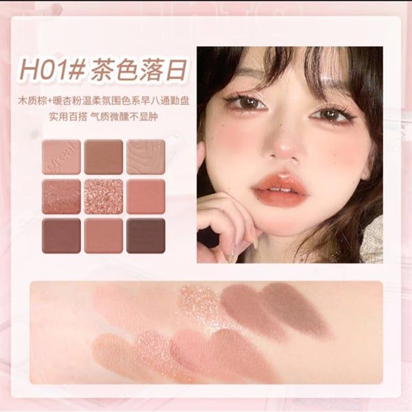 Phấn Mắt 9 Ô HOLD LIVE Great Time #01