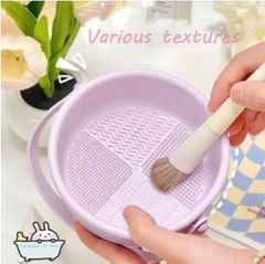 Giỏ Giặt Cọ, Mút Trang Điểm Kèm Giá Phơi