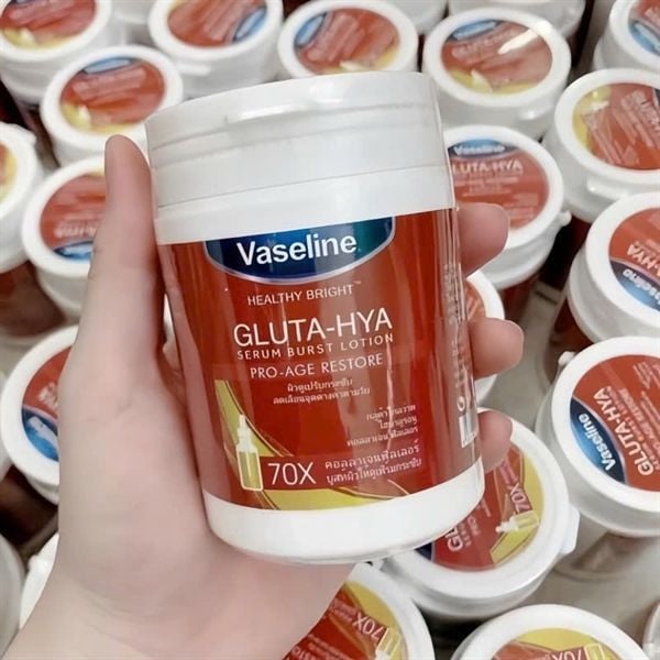 (Dạng Hủ) Kích Trắng VASELINE Gluta-Hya 10x #đỏ