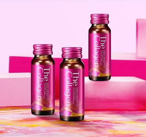 Nuớc uống hỗ trợ The collagen shisheido dạng nước 10 lọ