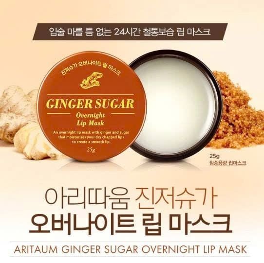 Mặt Nạ Môi Etude Ginger Sugar Overnight Lip Mask