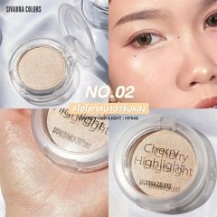 Phấn Bắt Sáng Sivanna Colors Cherry Highlight