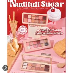 Bảng phấn mắt 10ô Sivanna color nudiful sugar play color eyes #03
