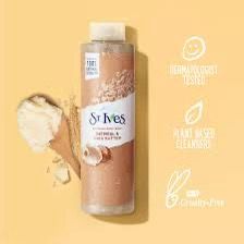 Sữa Tắm St.Ives Dưỡng Ẩm Da Yến Mạch & Bơ Hạt Mỡ 650ml