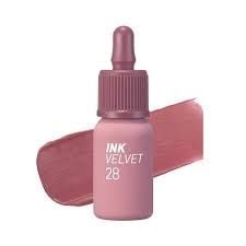 Son kem lì Peripera Ink Velvet 28 Mauveful Nude 4g - Màu Hồng Tím