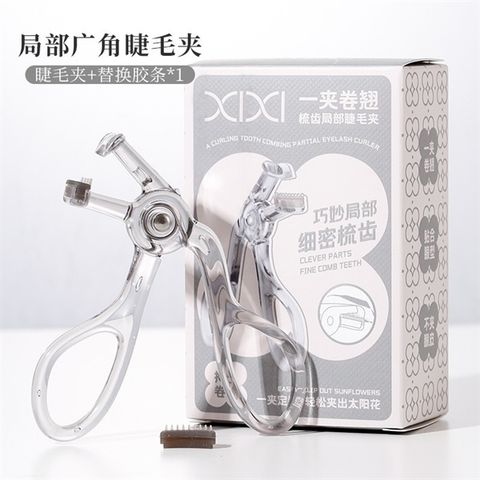 kẹp bấm mi xixi dạng lược góc rộng