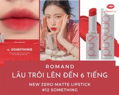 Son Romand 12 Something Màu Đỏ San Hô – New Zero Matte