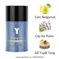 Lăn Khử Mùi Nam YSL Y stick deodorant -75ML