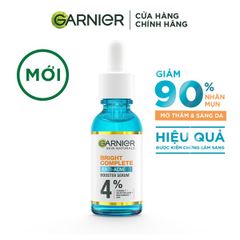Serum Garnier Giảm Mụn Mờ Thâm Cho Da Dầu, Mụn 30ml