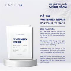 Mặt Nạ phục hồi cấp ẩm Whitening Repair B5 Complex Mask Jenaskin