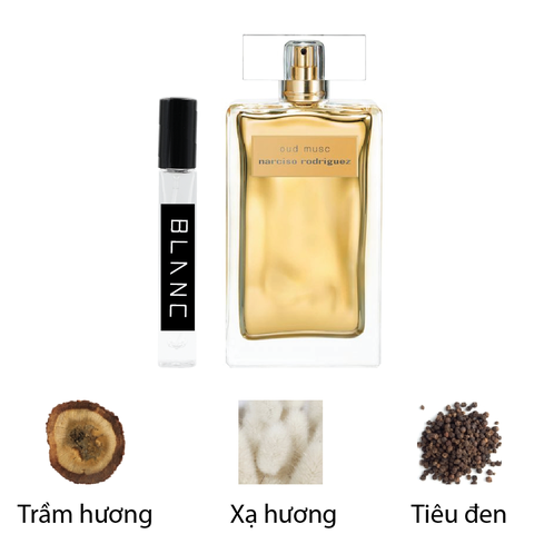 nước hoa nữ Narciso Rodriguez Oud Musc Intense EDP 4.5ml dang chấm