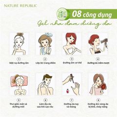 Nature RepublicGel Dưỡng Ẩm Nature Republic Chiết Xuất Lô Hội 300ml