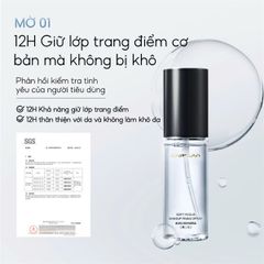 Xịt Khóa Nền Trong Suốt Carslan Soft Focus Makeup Fixing Spray 50ml