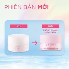 Kem Dưỡng Senka aqua bright glow Sáng Da ban đêm 50g