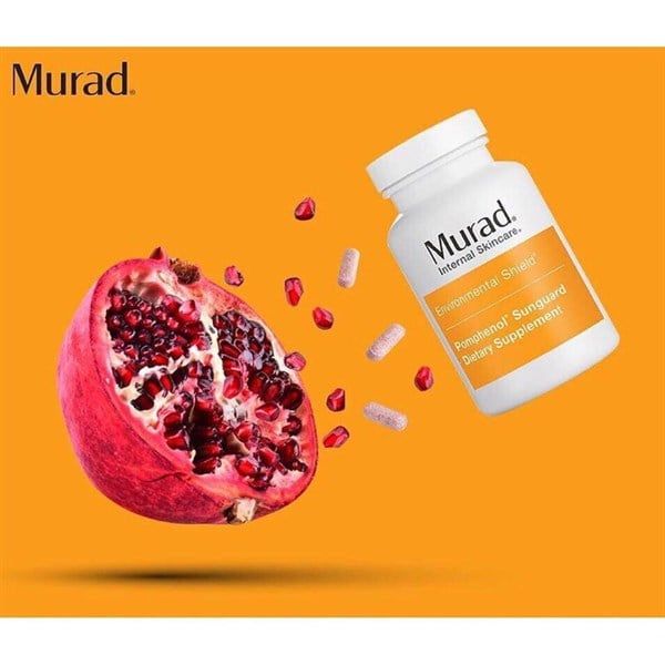 Viên Uống Chống Nắng Nội Sinh Murad Pomphenol Sunguard Dietary Supplement Mỹ 60 Viên